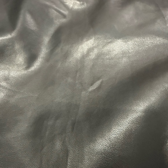EUC Bishop + Young Solid Black Hayden Faux Leather Sleeveless Mini Dress